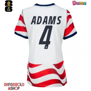 Forente stater Tyler Adams #4 Hjemmebanetrøje Dame VM 2026 Kort ærmer